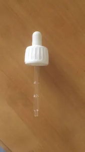 Wholesale Glass Pipette Dropper with Food Grade Ink Print 28′cap