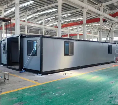 Steel Structure Easy Fast Install Prefab Expandable Folding Container House
