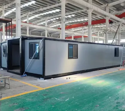 Steel Structure Easy Fast Install Prefab Expandable Folding Container House
