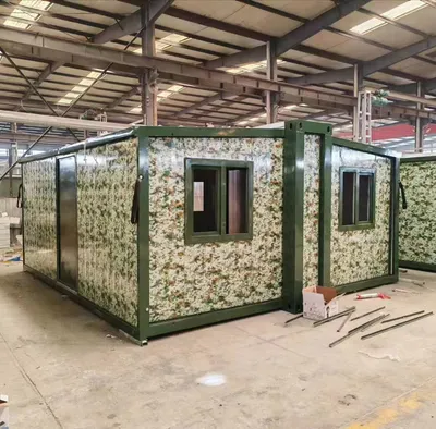 Easily Movable Earthquake Resistant Prefab Container House 20FT/30/40FT