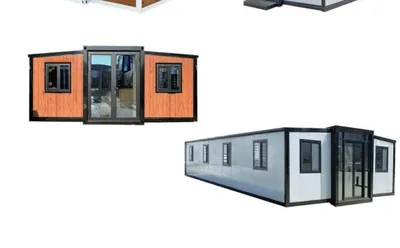 30FT Prefab Modular Fast Installment Folding Container House Office