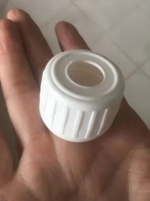 DIN28 Silicone Bulb Plastic Cap with Glass Dropper