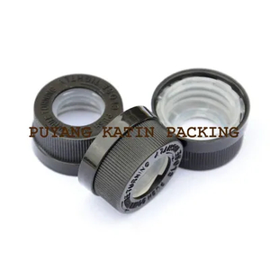 Screwed Ring Cap with Bulb and Glass Dropper