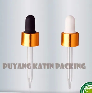 Glass Pipettes Droppers Cosmetic Packaging Glass Bottle Vial