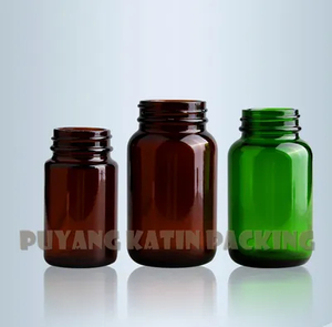 China Factory 5ml-100ml Tubular Screwed Glass Bottle