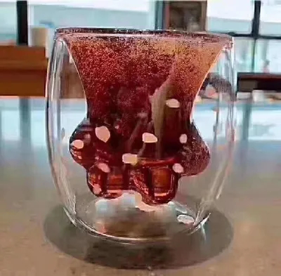 Molded Glass Jar Bottle Glass Cup for Juice