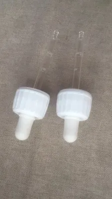 Silicone/Nitrile-Rubber Bulb Rubber Head with Dropper Pipette