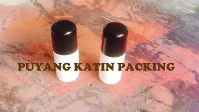 Roll-on Plastic Vial with Colored Cap