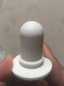 28′ White Silicone Bulb Rubber Head with 28′ Cap