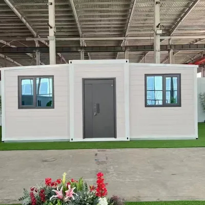 40FT Prefabricated Luxury Modular Expandable Container House Camping House