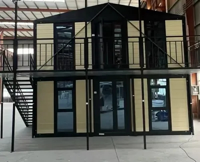 Workshop Mobile Office Container House Fast Assemble House 2 Story House
