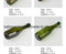 Series of Champagne Bottle