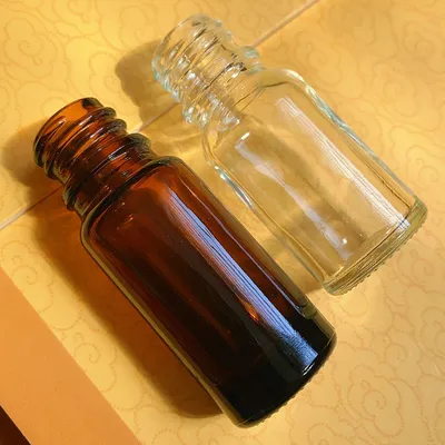 25ml Tubular Amber/Clear Glass Bottle for Pharmaceutical Packing