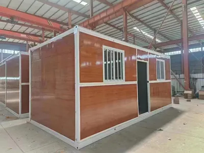 Earthquake/Wind/Water Resistant Prefabricated Folding Container House