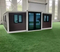 Flat Roof Expandable Folding 20FT Container House 2 Bedrooms 1living Room 1 Bathroom 1 Kitchen