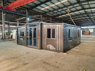 Sandwich Panel 20/40FT Prefab Luxury Container Portable Mobile Expandable House