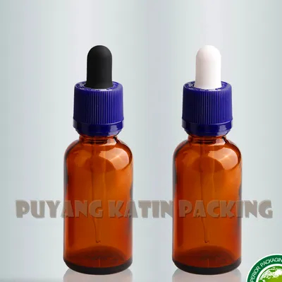 Glass Bottle with Dropper and Pipette