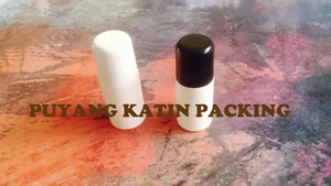 30ml Plastic Bottle with Roll on and Colored Cap