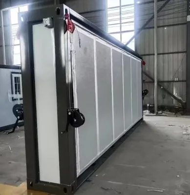720mm Folded Wide Portable Prefabricated Fast Install Container House Office