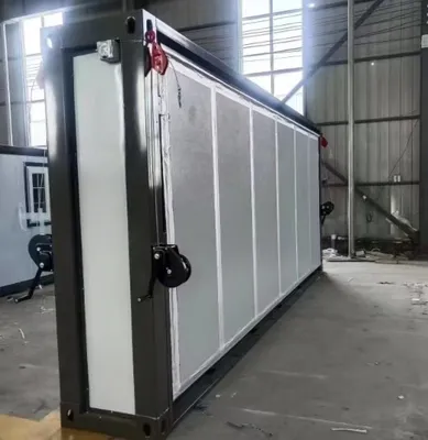 720mm Folded Wide Portable Prefabricated Fast Install Container House Office