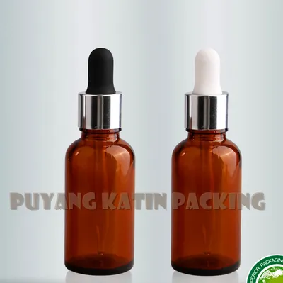 Glass Pipette Dropper with Cap and Bulb Glass Vial