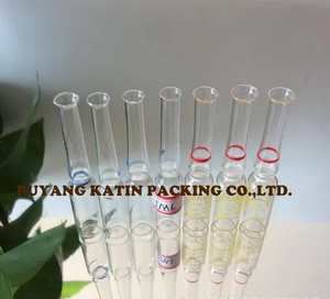 3ml Clear Glass Ampoules with Red/Blue/Amber Ring
