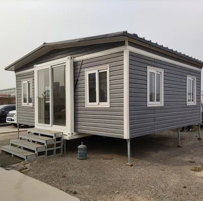 30FT/20FT/40FT Steel Structure Modular Prefab Movable Container House with One Bedroom