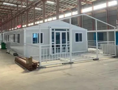 Expandable Container House with Roof Top and Deck