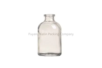Clear Molded Injection Vials for Antibiotics Ring Finish 20mm USP Type II, III