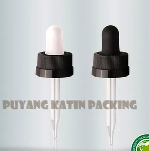 Clear Glass Bottle Dropper Pipette with Cap and Bulb