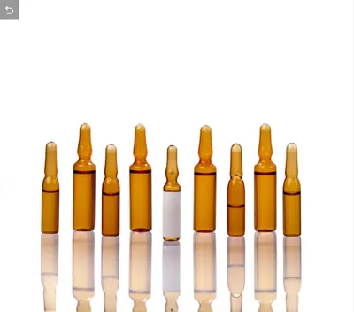 Pharmaceutical Injection Clear or Amber Glass Ampoule 1ml