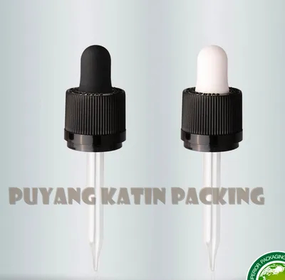 Glass Dropper with Glass Bottle PP Cap Silicone Bulb