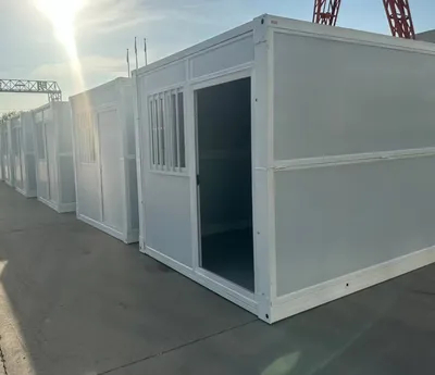 Tiny House Cabin/Modular House/Small House on Wheel with Roof Prefab Home Container Home for Sale Flat Pack