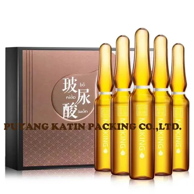 8ml Amber/ Clear Ampoules for Cosmetic Packing