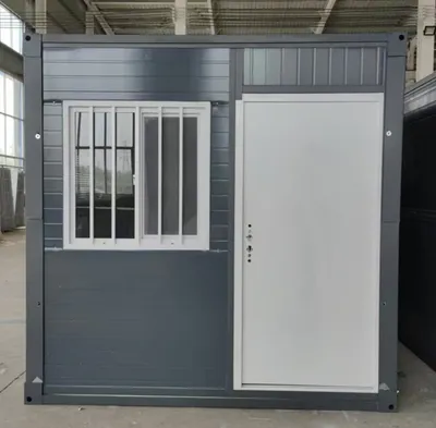 Folded Fast Install Container House Office Easy Assemble