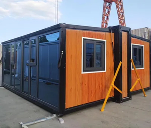 20FT Flat-Roof Expandable Folding Portable Modular Office Prefab House