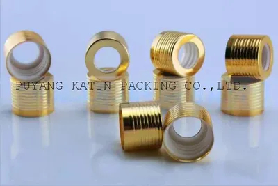 Aluminum Golden/Silver Plastic Cover for Dropper Bottle