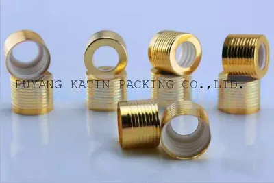 Aluminum Golden/Silver Plastic Cover for Dropper Bottle