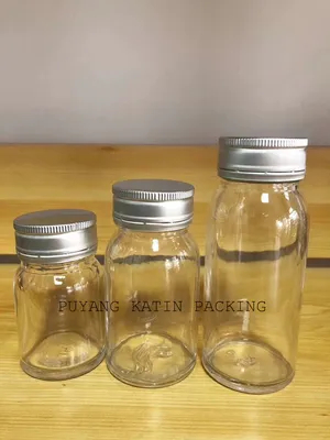 140ml 410ml Clear Glass Molded Honey Bottle Jar Bird′s Nest Jar