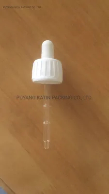 Glass Dropper Glass Pipette with 28′cap and Silicone Bulb