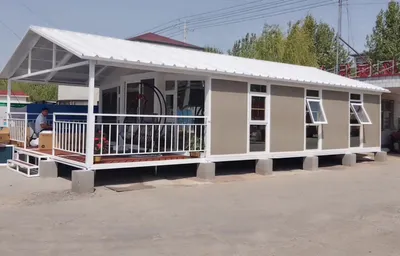 China Factory Prefab Portable Modular Folding Flat Pack 2 Bedroom Expandable Container House with Bathroom