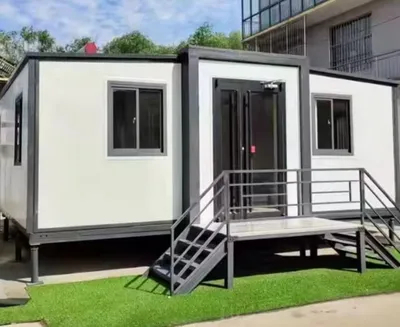 40FT 1/2/3 Bedrooms Double Wings Expandable Folding Container House