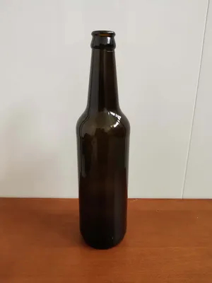 330ml 500ml Brown Amber Molded Glass Bottle for Beer Packing