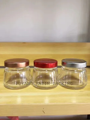 80ml 100ml 60ml 38mm Wide Mouth Molded Glass Bird′s Nest Bottle
