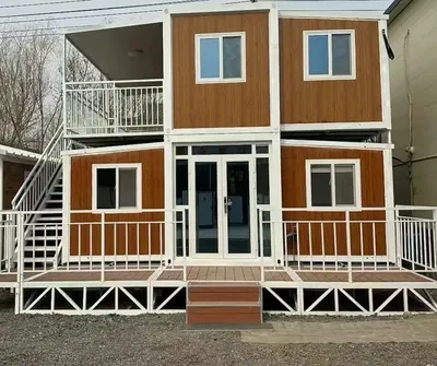Roof Top Easy Fast Install Expandable Prefab Container House with Deck