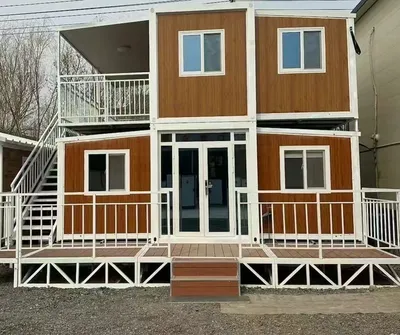 Roof Top Easy Fast Install Expandable Prefab Container House with Deck