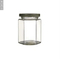 Customized Shape Canned Food Canning Food Jars Glass Jar Honey with Metal Lid
