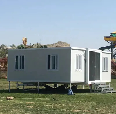 40FT Container House 3 Bedrooms 2 Bathroom Prefab House Expandable Folding House