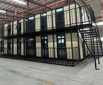 Temporary Detachable Prefabricated 2 Stories Container House