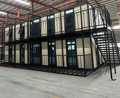 Temporary Detachable Prefabricated 2 Stories Container House